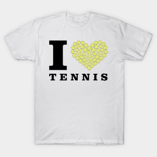 I Love Tennis T-Shirt